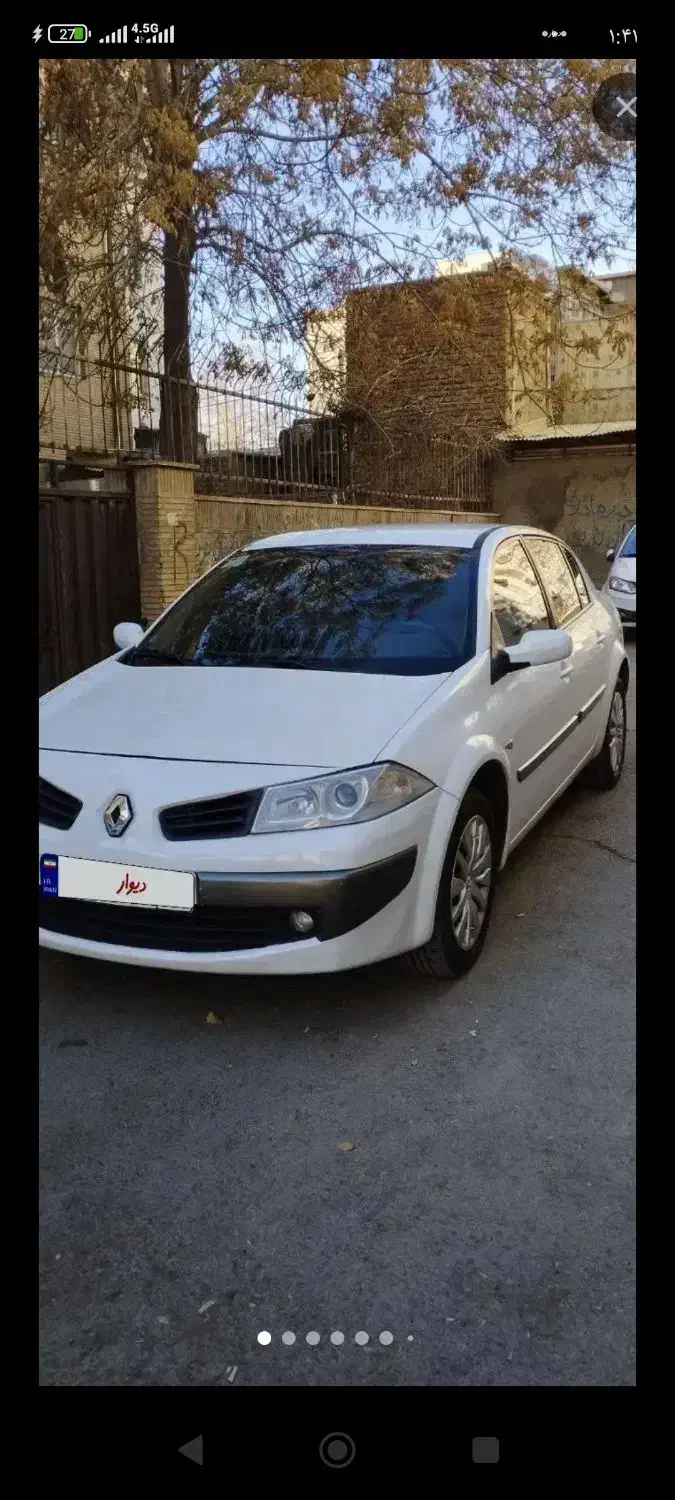 مگان ۱۶۰۰|خودرو سواری و وانت|نسیم‌شهر, |دیوار