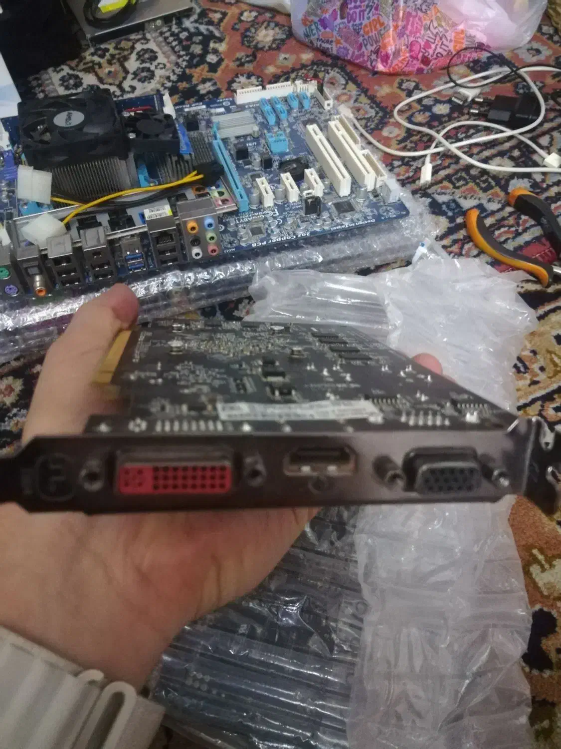 گرافیک، مادربوردddr3|قطعات و لوازم جانبی رایانه|فردیس, سرحد آباد|دیوار