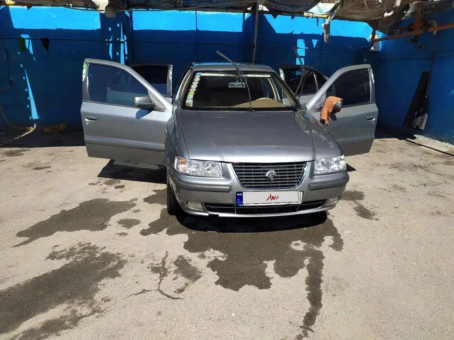 سمند85.خاکستری متالیک|خودرو سواری و وانت|بهارستان, |دیوار