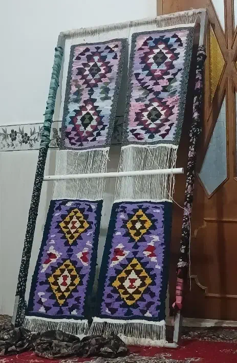 گلیم|گلیم، جاجیم، گبه|زنجان, |دیوار