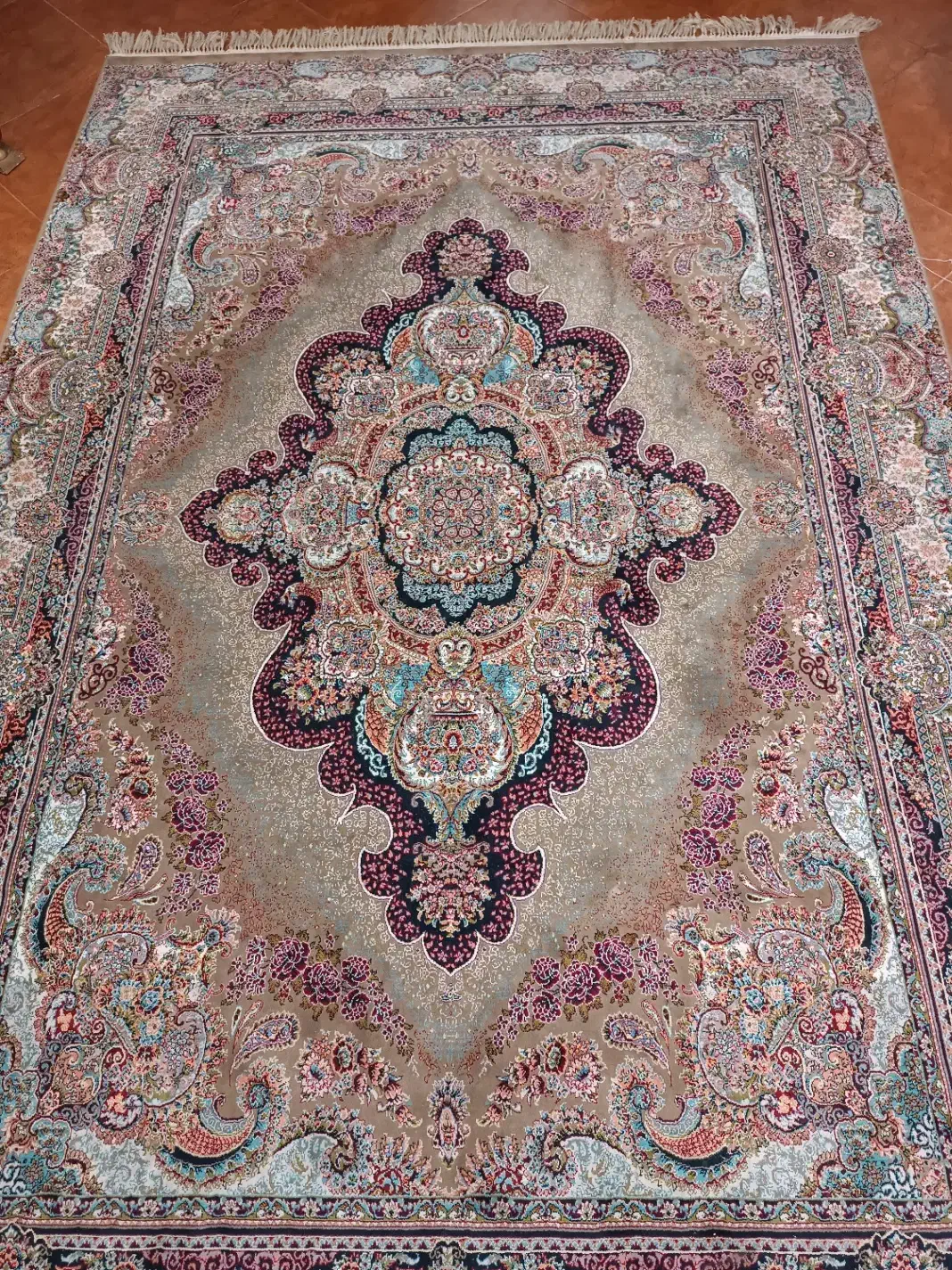 فرش ۶ متری در حد نو|فرش|قائمشهر, |دیوار