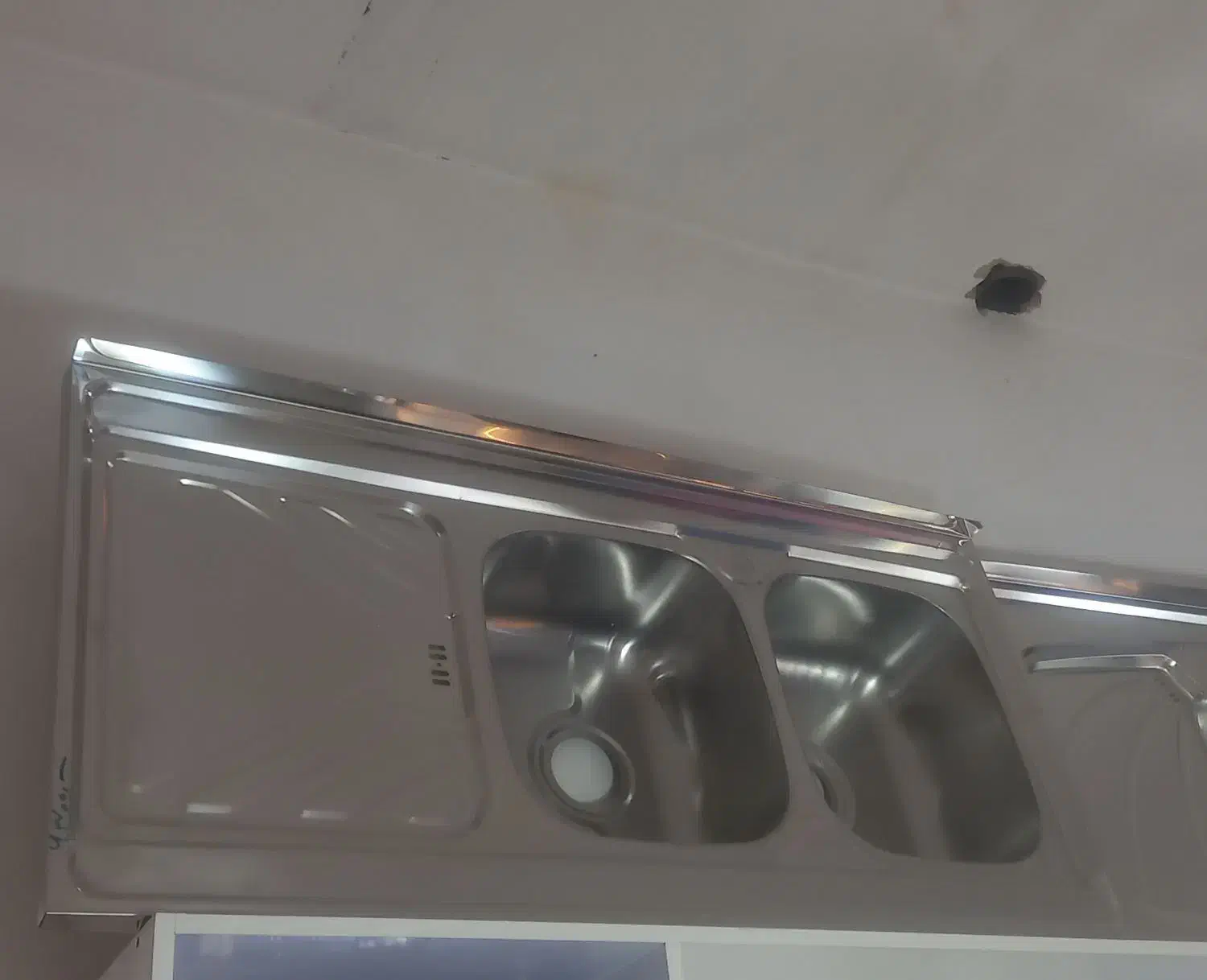 سینک استیل توکار روکار|مصالح و تجهیزات ساختمان|اهر, |دیوار