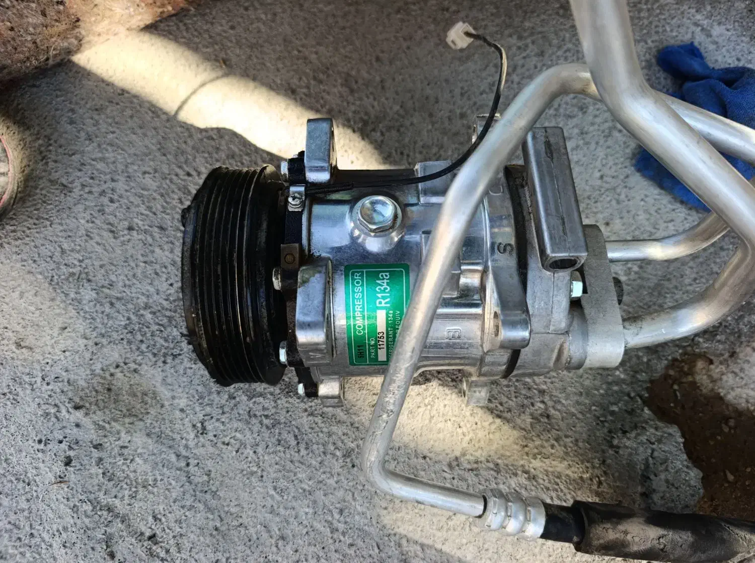 کمپرسور  کولر پراید (ساندن) صفر|قطعات یدکی و لوازم جانبی|دوگنبدان, |دیوار