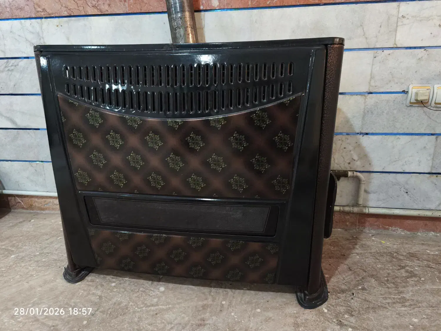 بخاری گازی|بخاری، هیتر، شومینه|ابهر, |دیوار