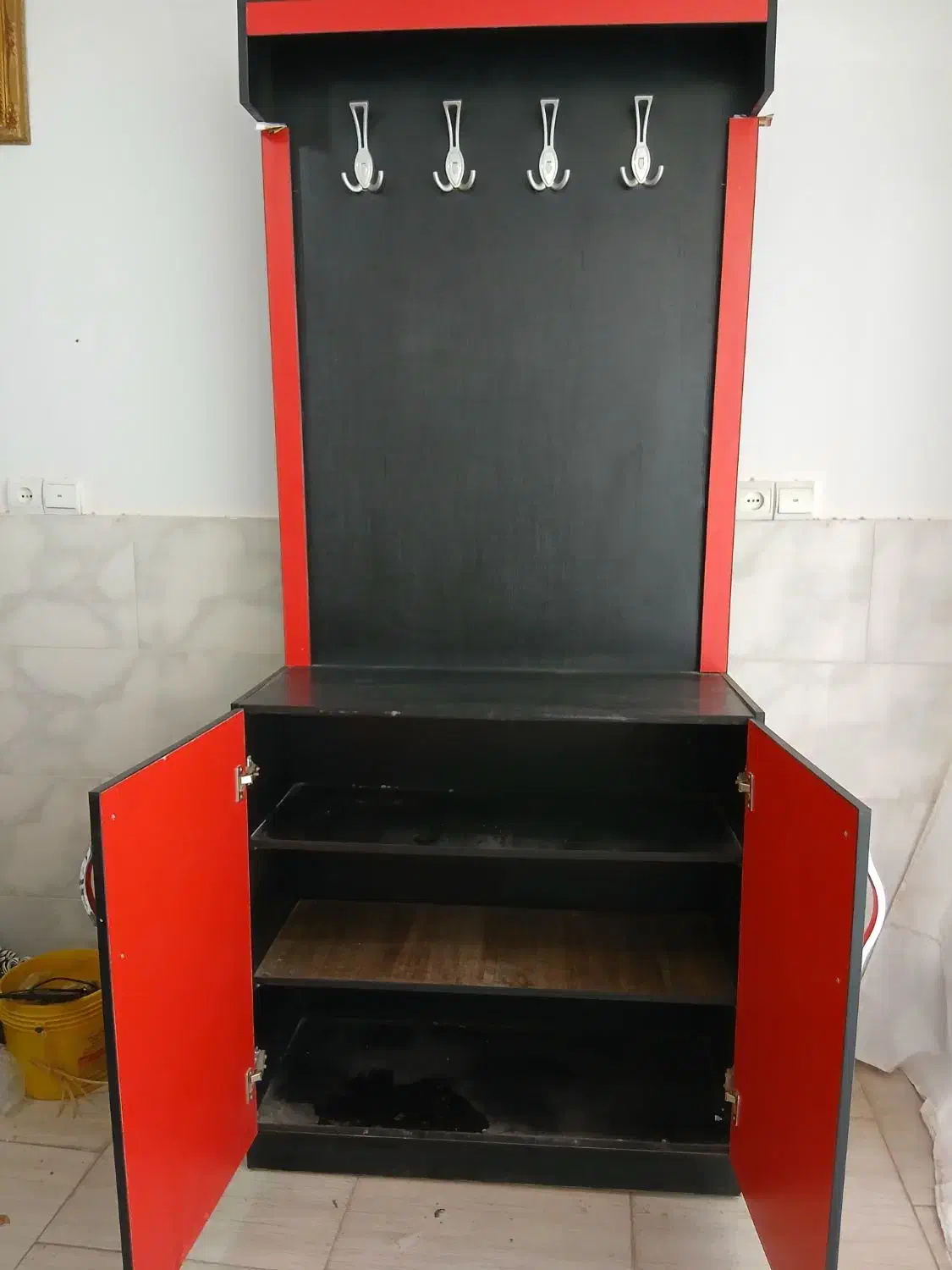 جا کفشی وچوب لباسی|جاکفشی، کمد، دراور|اسفراین, |دیوار