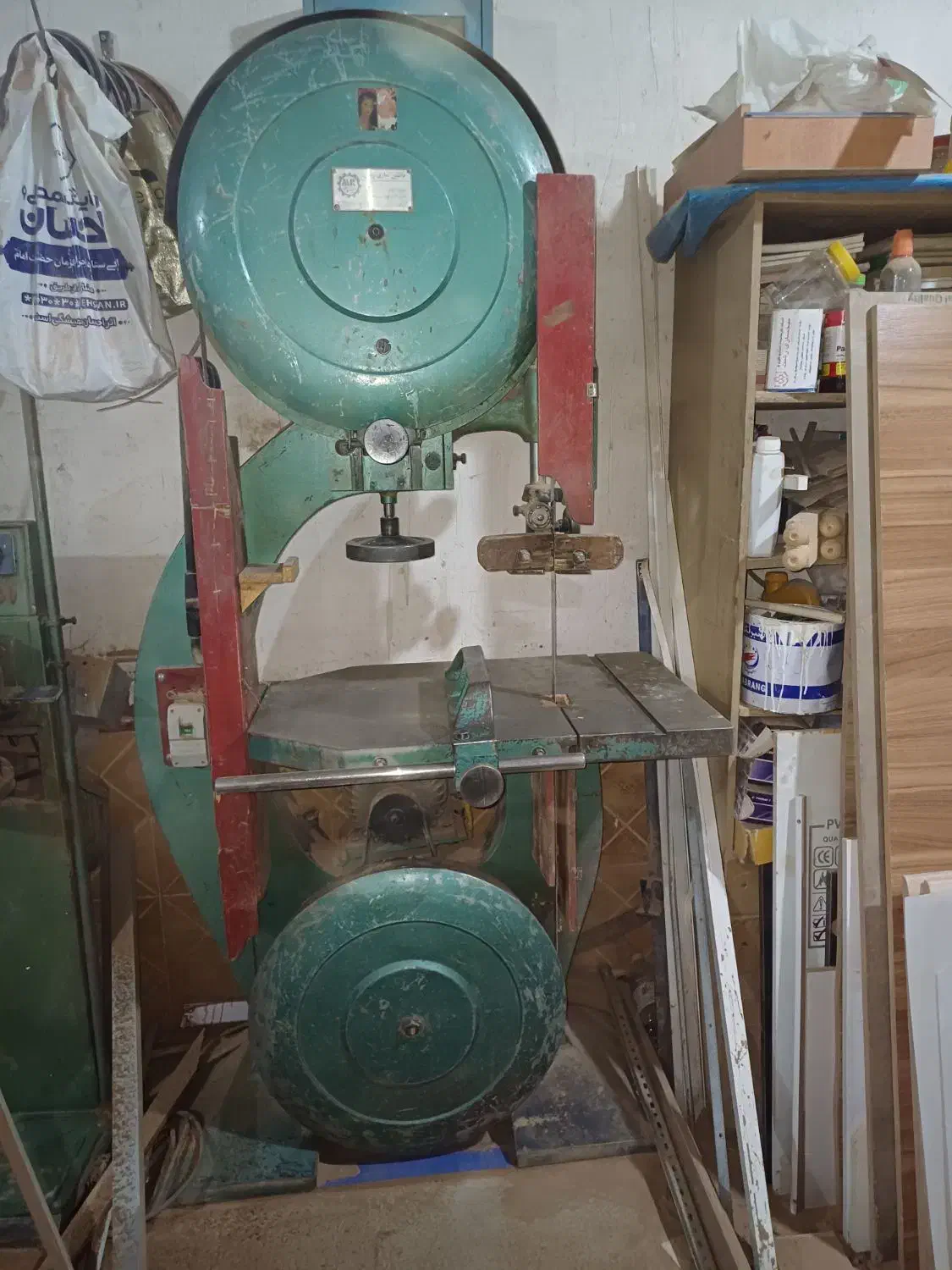اره فلکه نجاری رمش|ماشین‌آلات صنعتی|بیجار, |دیوار