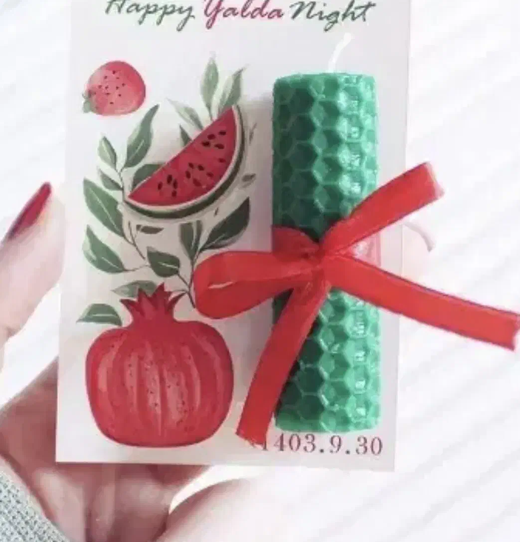 سفارش کلی شمع یلدا جشن یلدایی|صنایع دستی و سایر لوازم تزئینی|رشت, منظریه|دیوار