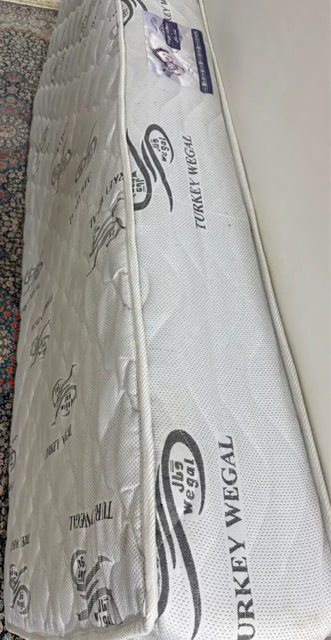 تشک یک نفره طبی فنری|رختخواب، بالش، پتو|دوگنبدان, |دیوار