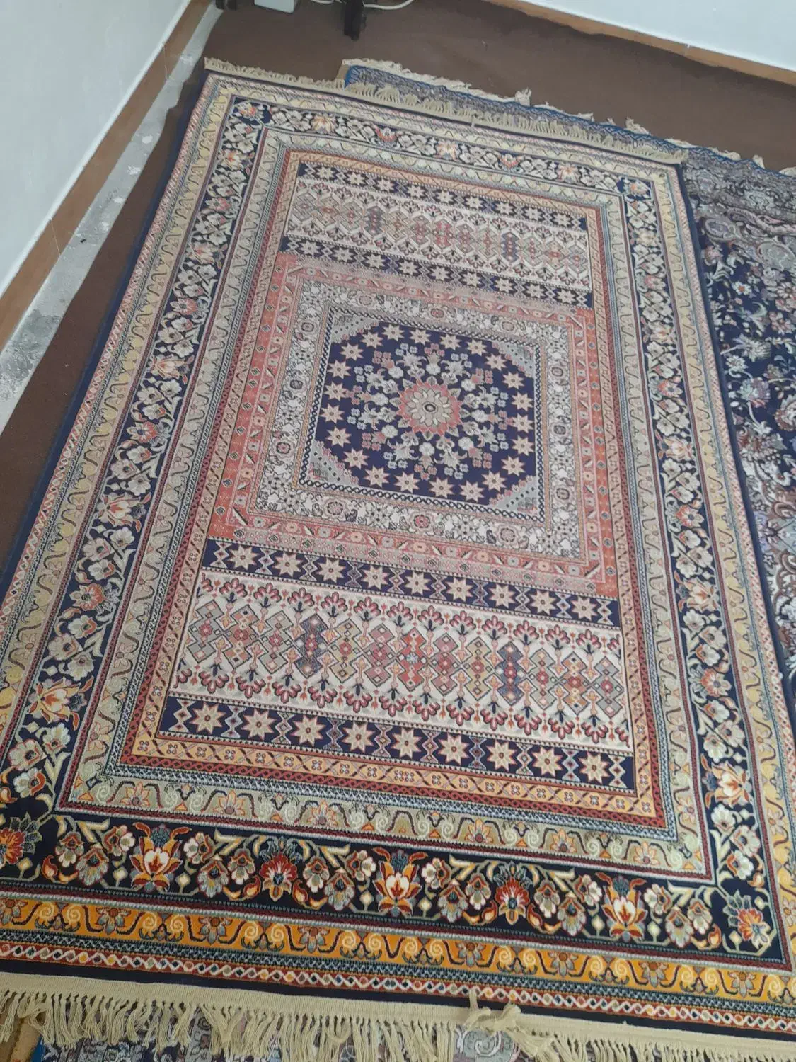 فرش ۱/۲۵×۲/۲۵|فرش|نهاوند, |دیوار