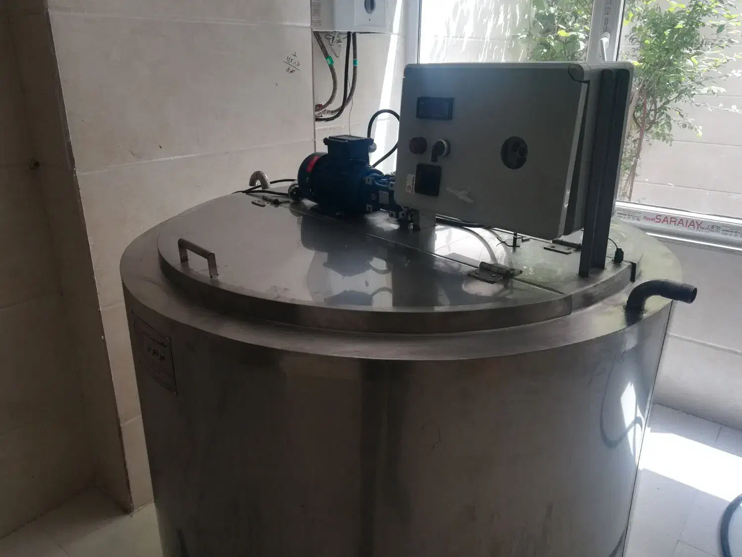 سردخانه آکبند بالاصفری + پاتیل شیر|ماشین‌آلات صنعتی|قم, پردیسان|دیوار