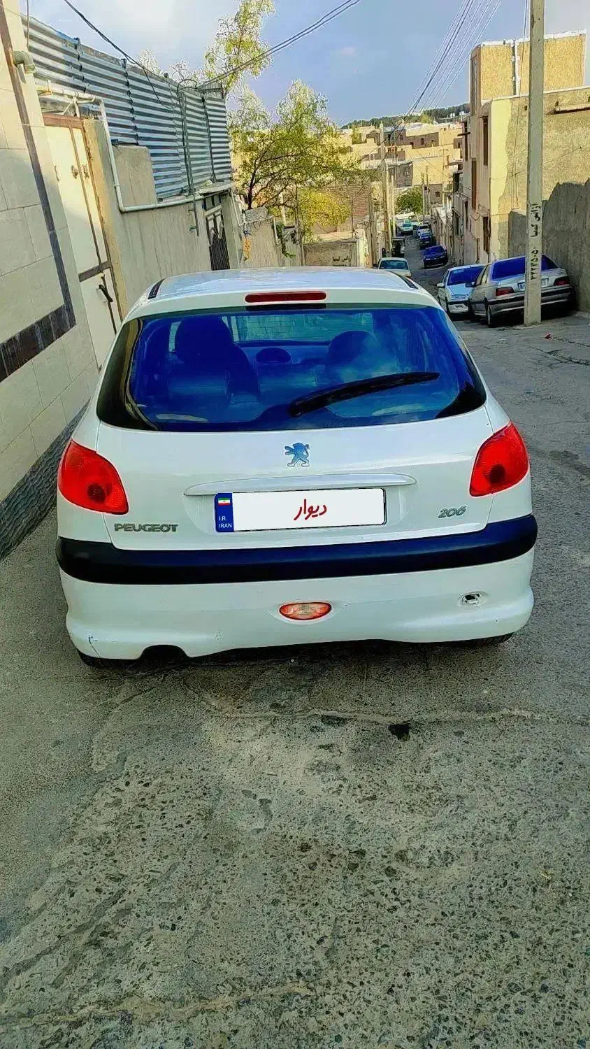 206مدل 94 تیپ 5 بدون رنگ|خودرو سواری و وانت|بیرجند, |دیوار