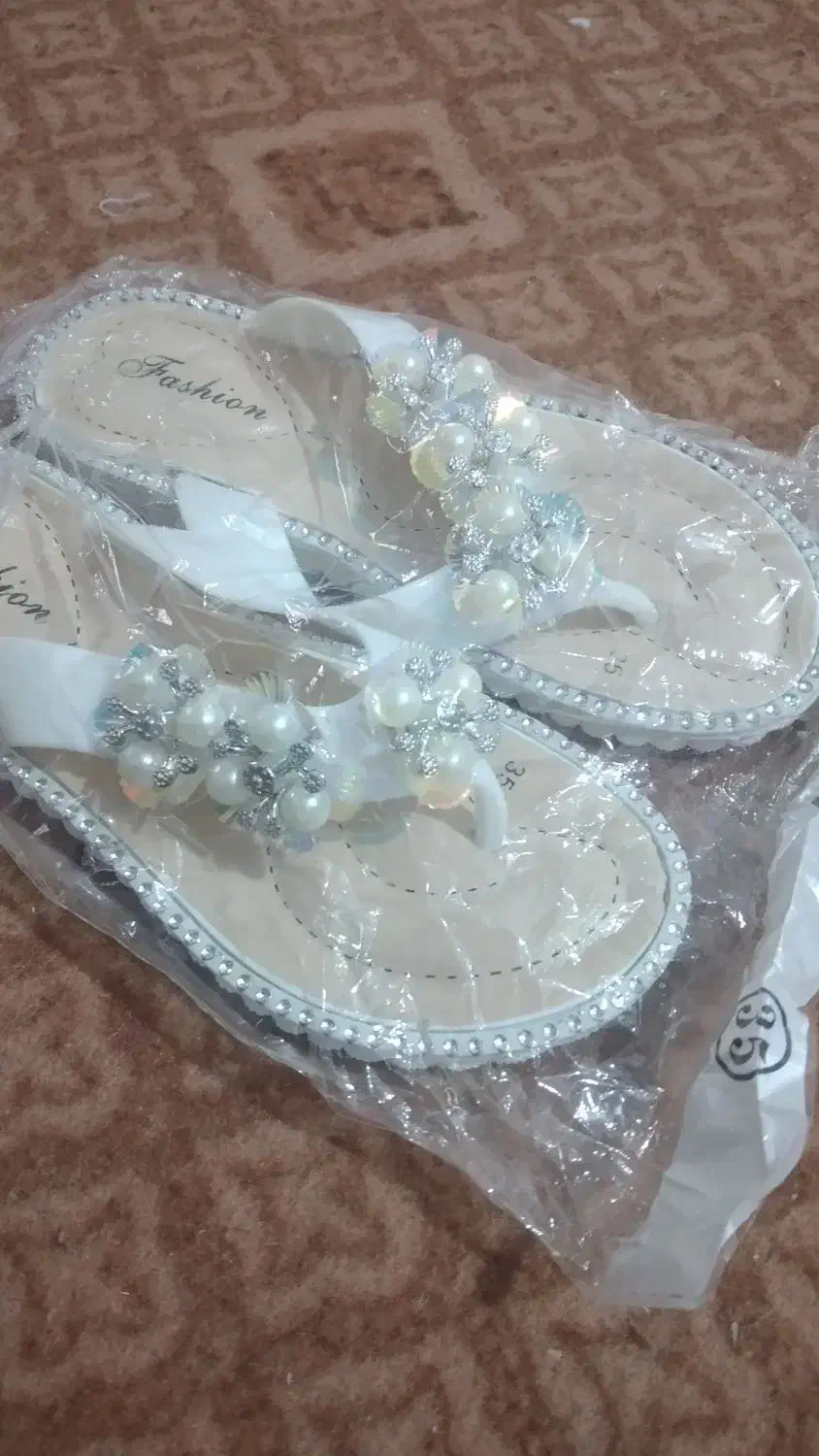 دمپایی دخترانه سایز ۳۵ نو نو|کیف، کفش، کمربند|گنبد کاووس, |دیوار