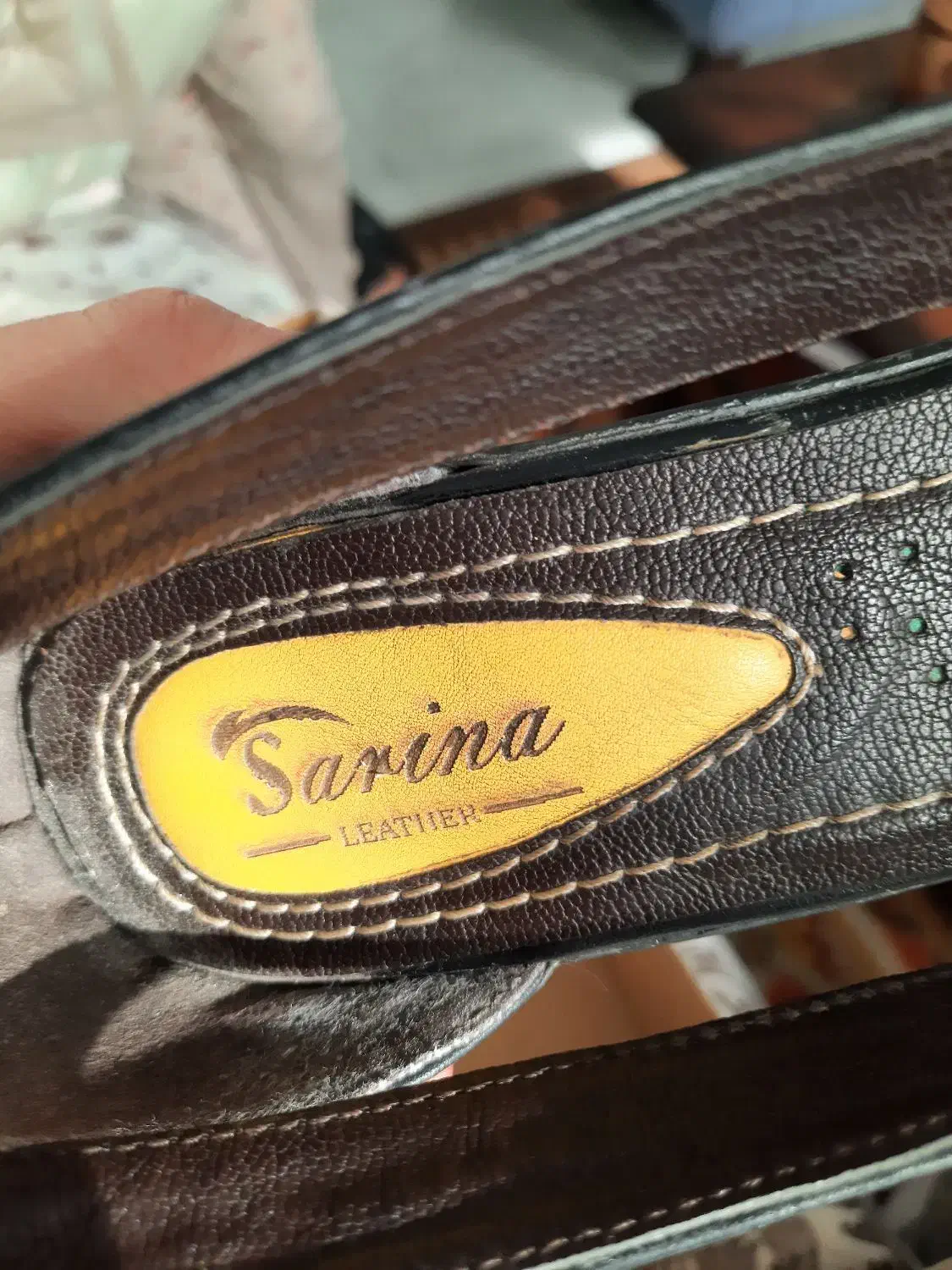 کفش چرم طبیعی سایز 40|کیف، کفش، کمربند|کرج, حصارک بالا|دیوار