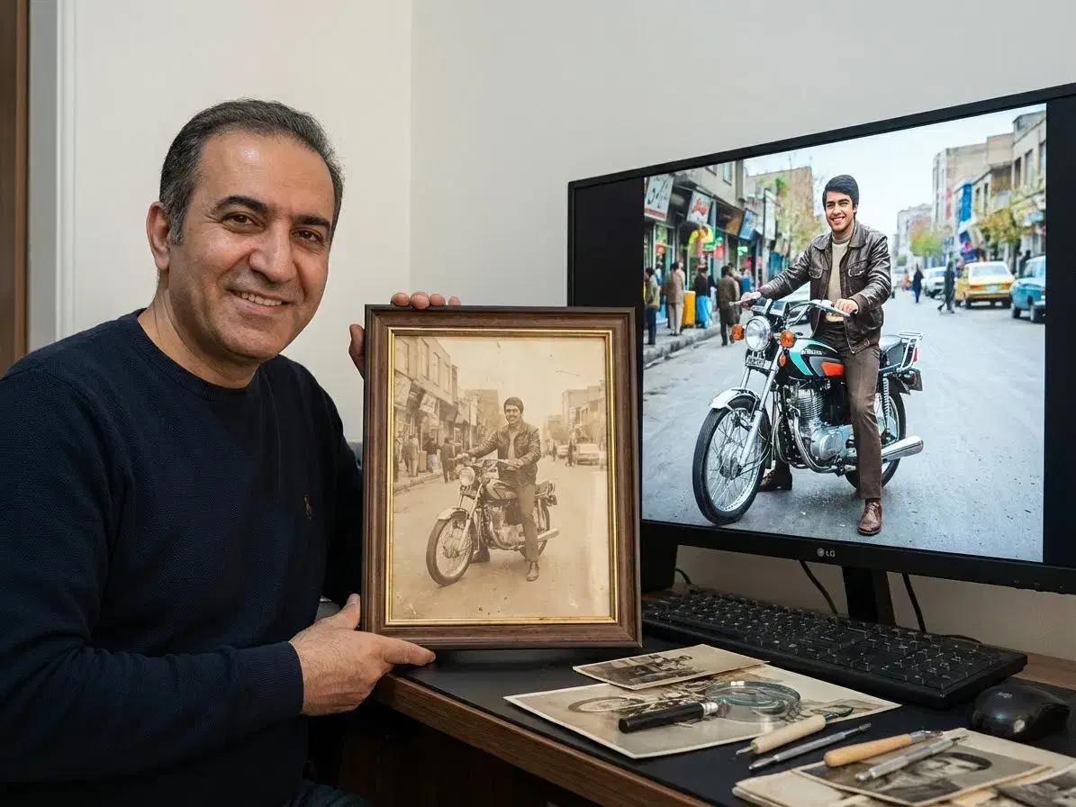 بازسازی عکس های قدیمی، چاپ، ویدیو، کلیپ|خدمات پذیرایی، مراسم|تهران, نارمک جنوبی|دیوار