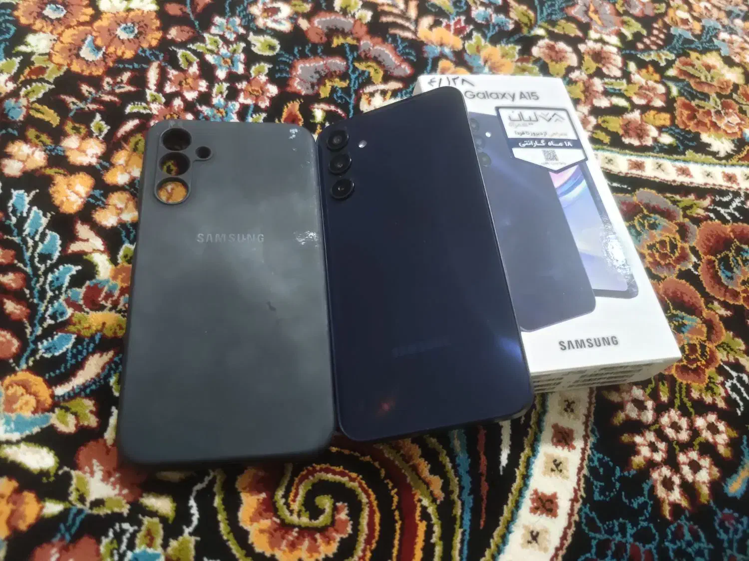 سامسونگ A15 سالم و تمیز در حد نو حافظه ۱۲۸ گیگ|موبایل|مشهد, شهید علی محمدی|دیوار