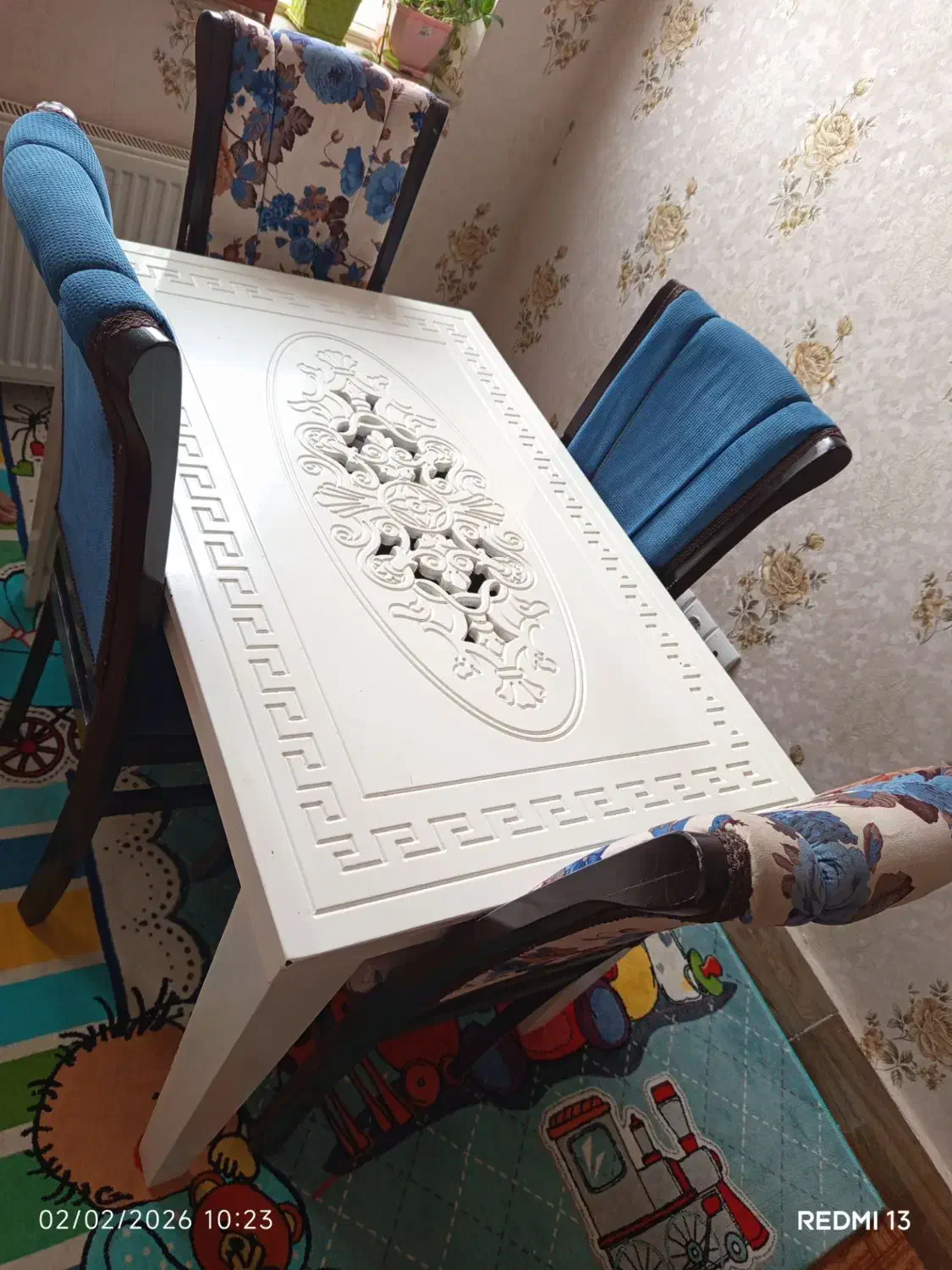 میز غذاخوری ۴ نفره|میز و صندلی غذاخوری|مرند, |دیوار