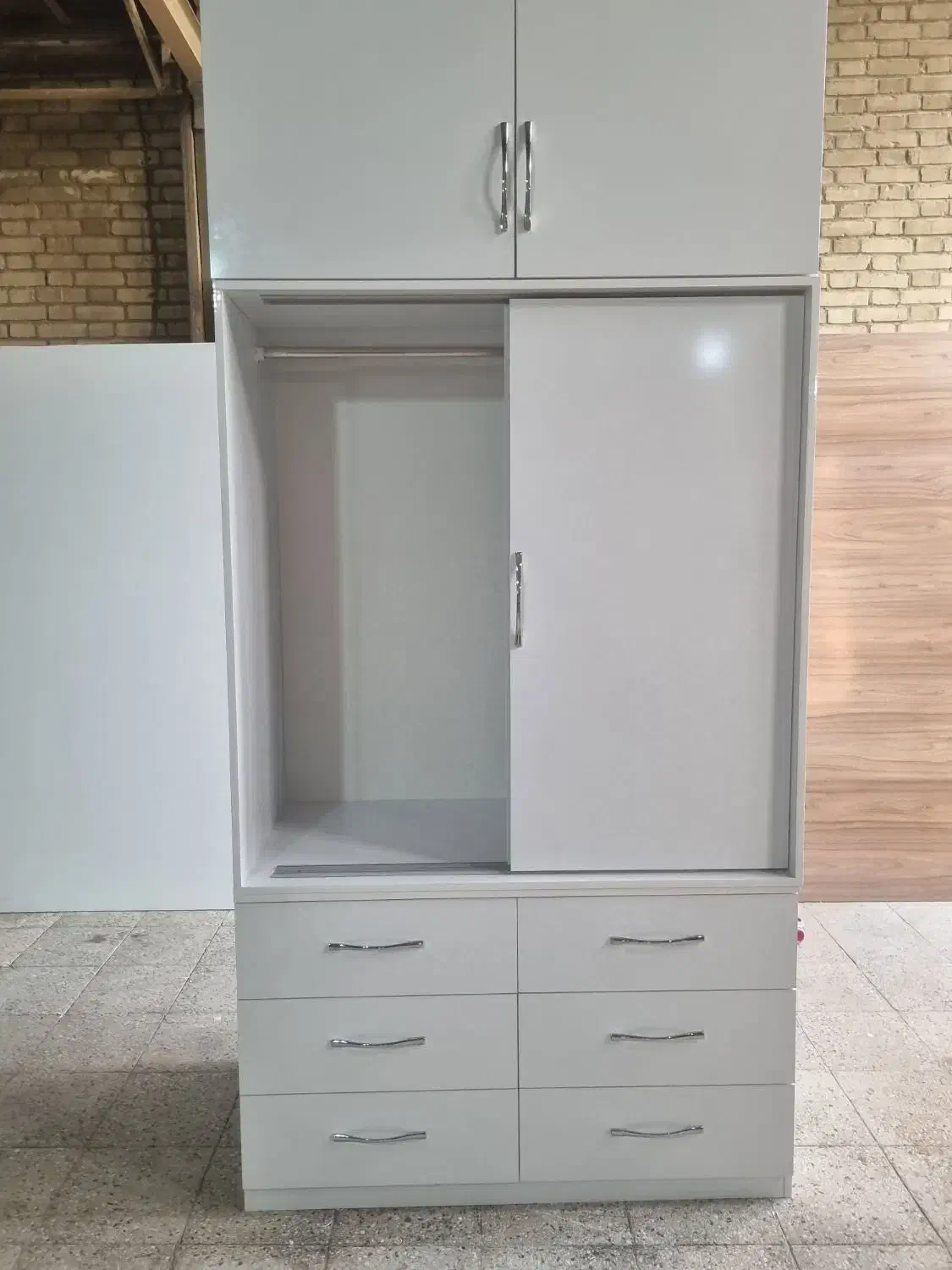 کمد دیواری ریلی با حمل آسان|جاکفشی، کمد، دراور|خاوران, |دیوار