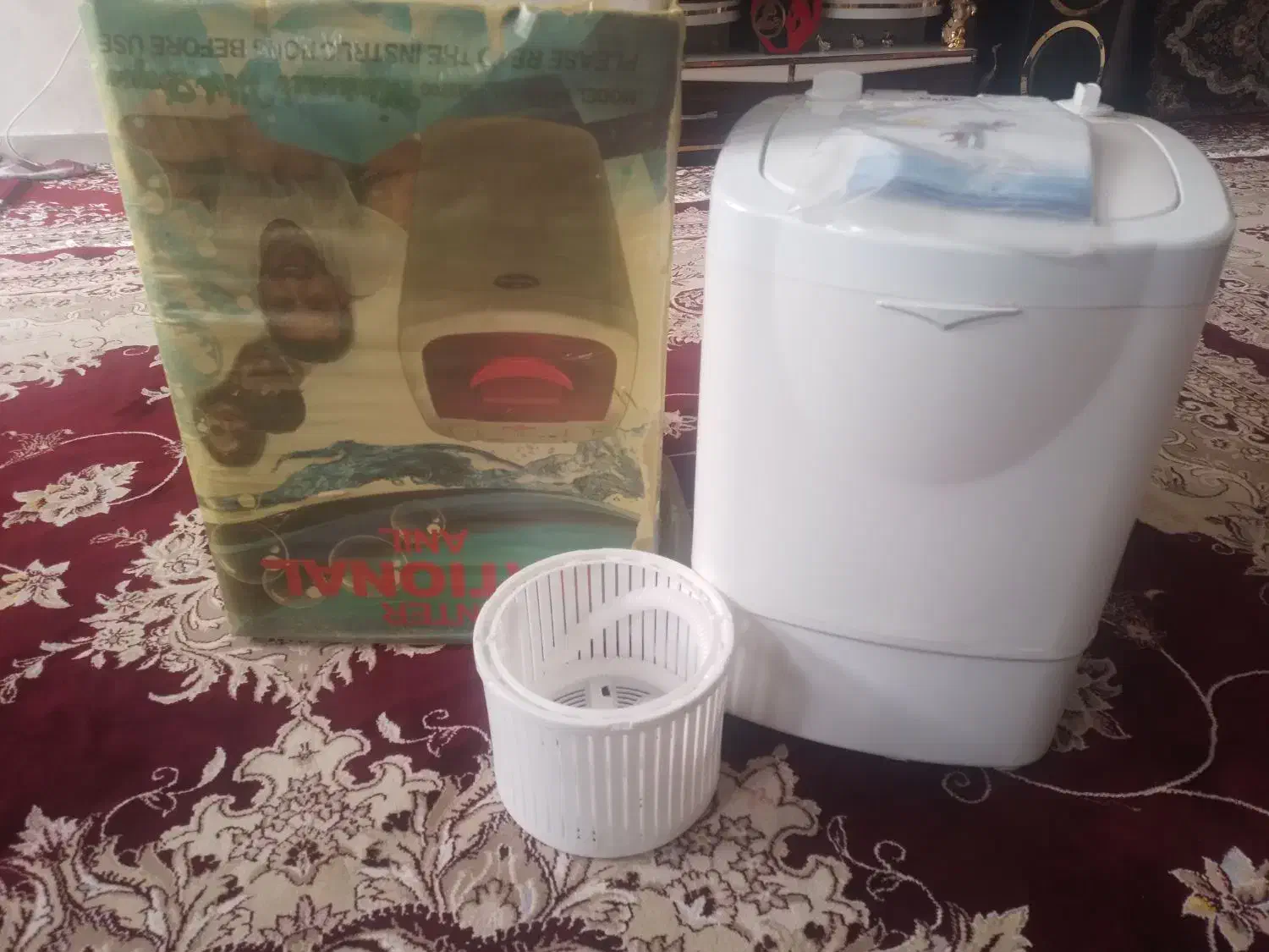 لباس شویی مینی واش ناسیونال آنیل قیمت ۴میلیون|ماشین لباسشویی و خشککن لباس|بهارستان, |دیوار