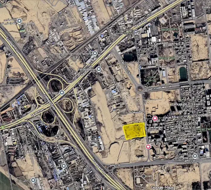 فروش یا مشارکت( با کاربری تجاری) سند تک برگ شخصی|فروش زمین و ملک کلنگی|تهران, شهرک شریفی|دیوار