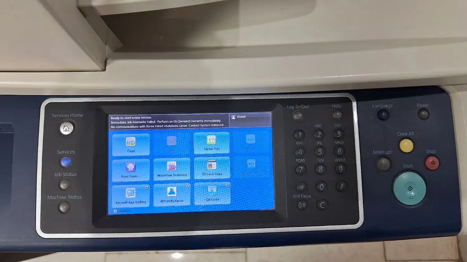 پرینتر زیراکس مدل ۵۸۵۵|پرینتر، اسکنر، کپی، فکس|زنجان, |دیوار