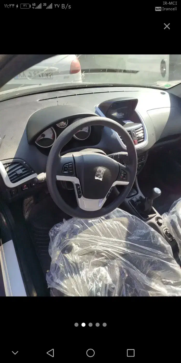 پژو 207 سقف فلزی خشک|خودرو سواری و وانت|خوی, |دیوار