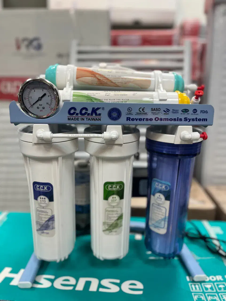 تصفیه آب CCK اصلی حک تایوان پمپ هیدون|آبسردکن و تصفیه آب|مشهد, الهیه|دیوار