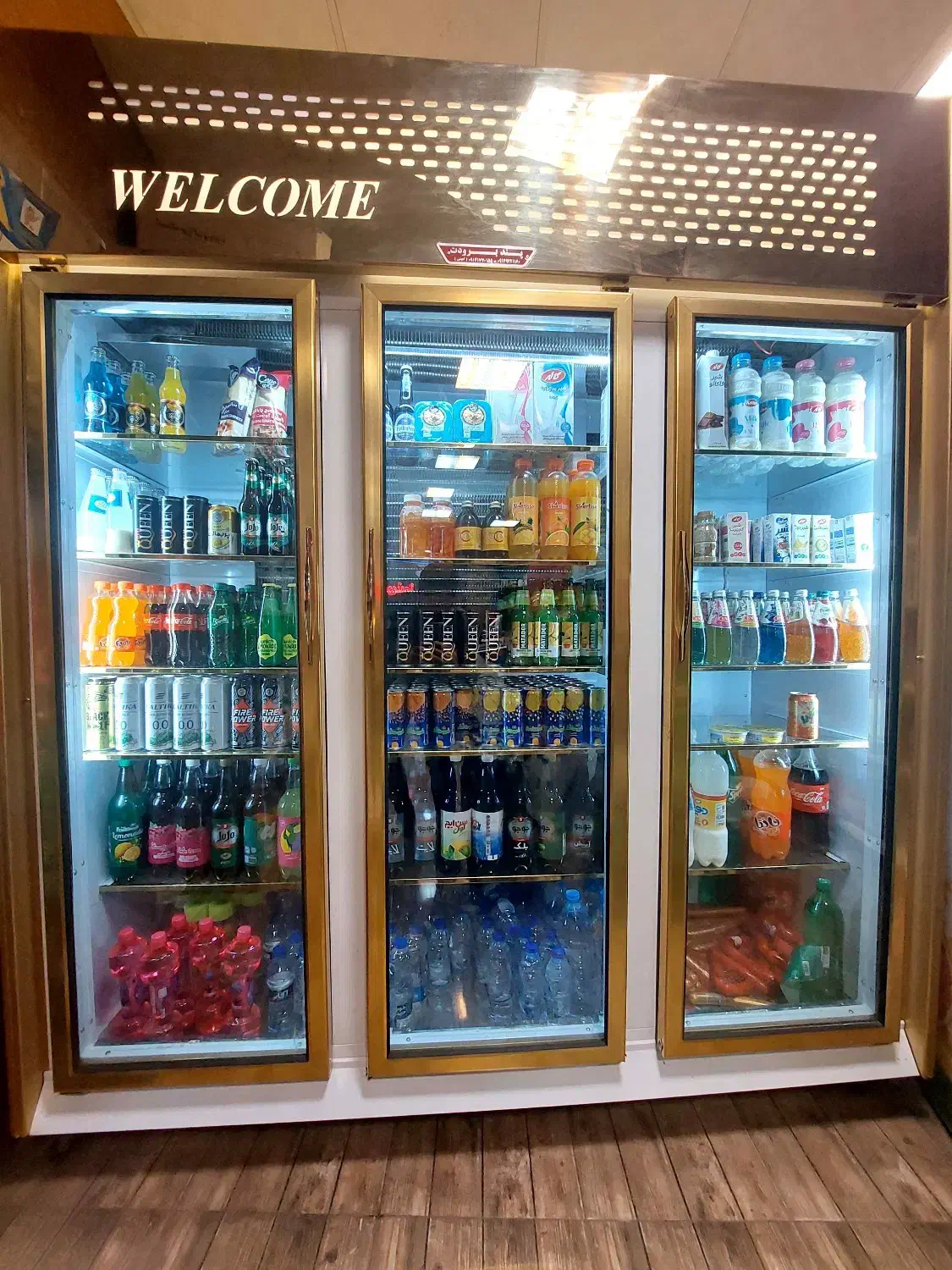 فروش یخچال ایستاده سه درب سفارشی فروشگاهی|فروشگاه و مغازه|مراغه, |دیوار