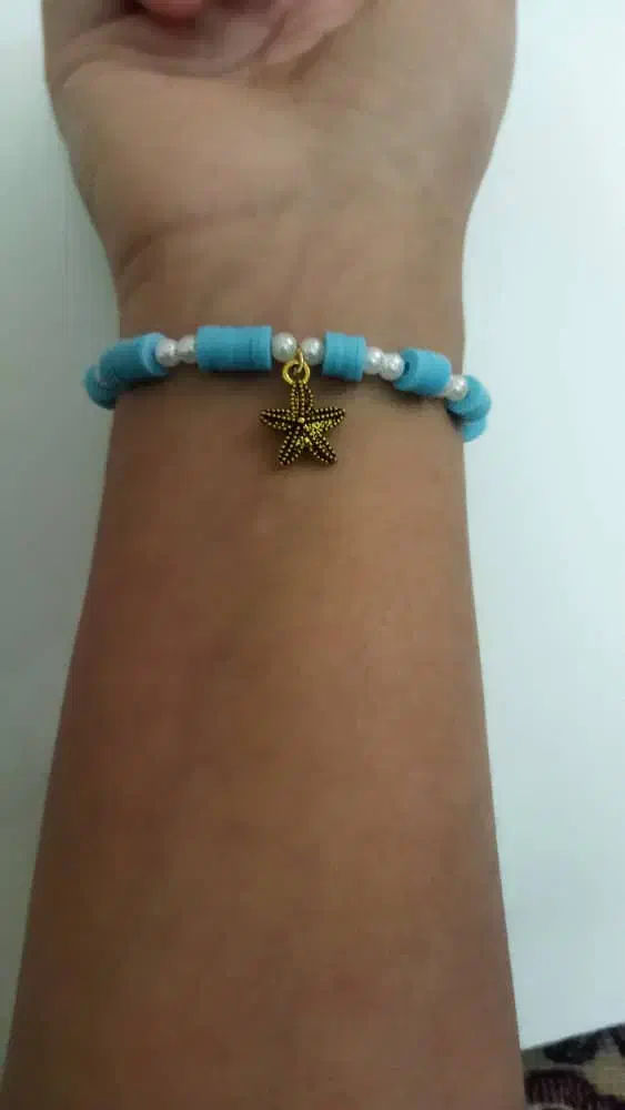 فروش دستبند آبی طرح ستاره|بدلیجات|شیراز, اصلاح‌نژاد|دیوار