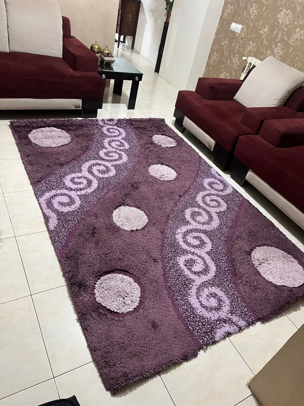 قالیچه(فرش)بنفش|فرش|تهران, سعادتآباد|دیوار