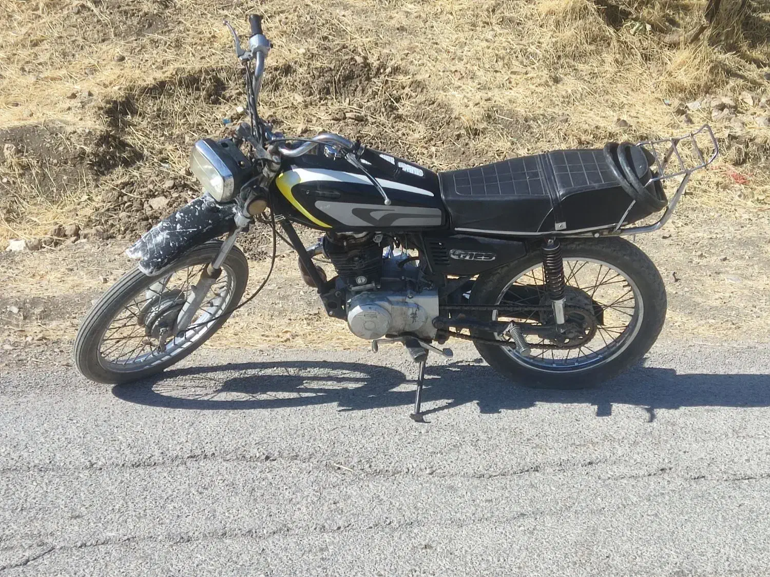 موتور مزایده ۱۵۰ دستی|موتورسیکلت|جوانرود, |دیوار