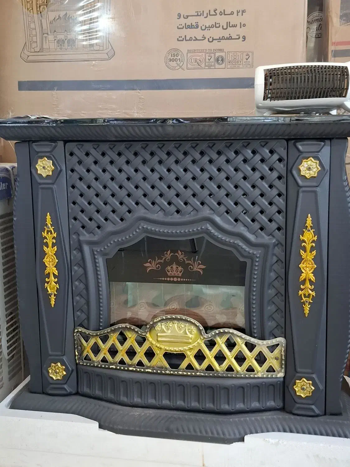 بخاری شومینه حصیری سایز بزرگ باگارانتی وارسال|بخاری، هیتر، شومینه|مشهد, طلاب|دیوار