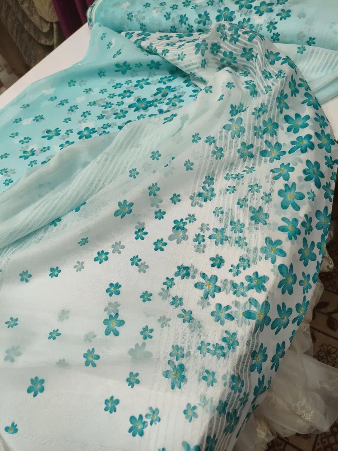 پارچه پرده ای|پرده، رانر، رومیزی|یزد, |دیوار