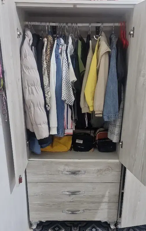 کمد لباس ۳ کشو|جاکفشی، کمد، دراور|مشهد, شهرک ابوذر|دیوار