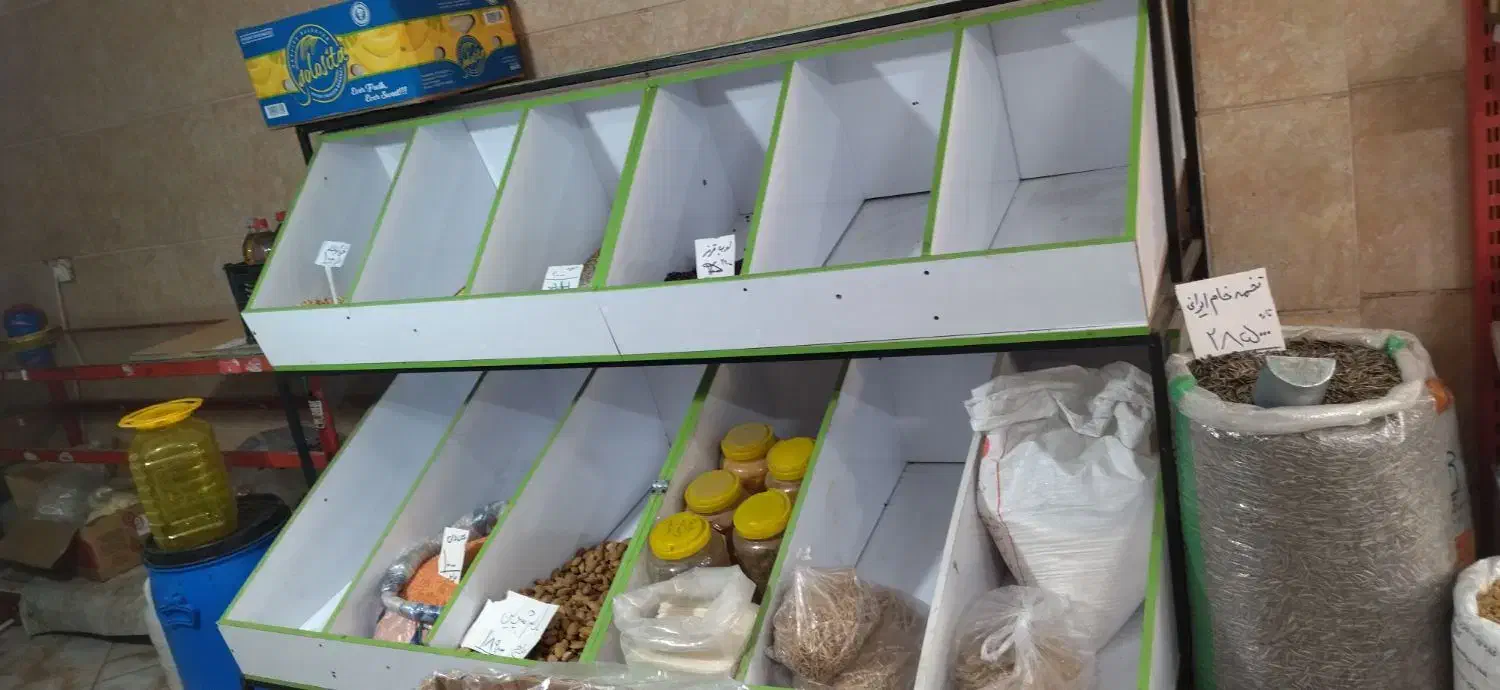 قفسه حبوبات و غلات|فروشگاه و مغازه|فردیس, شهرک ۱۱۰|دیوار