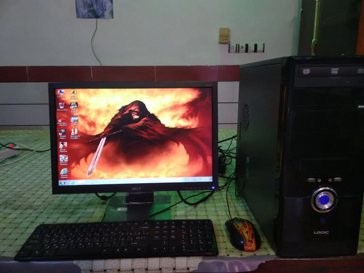 کیس گیمینگ DDR4|رایانه رومیزی|آزادشهر, |دیوار