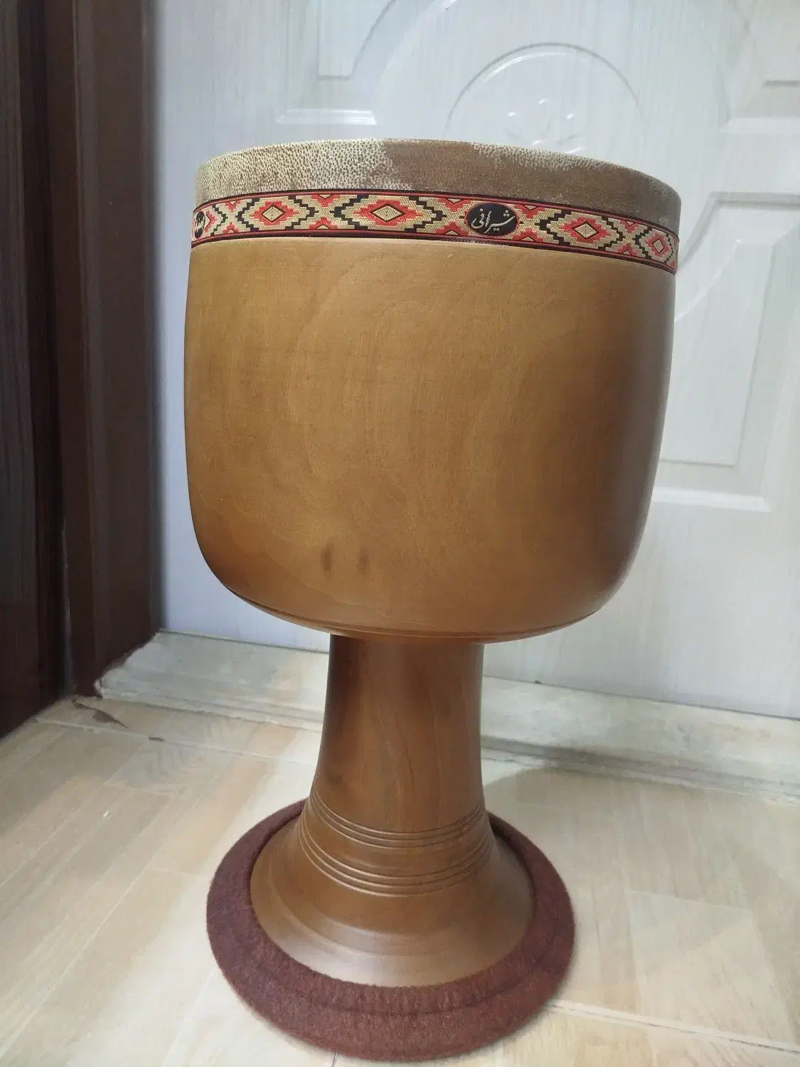 تنبک شیرانی|سازهای سنتی|کاشان, ملا حبیب‌الله شریف|دیوار