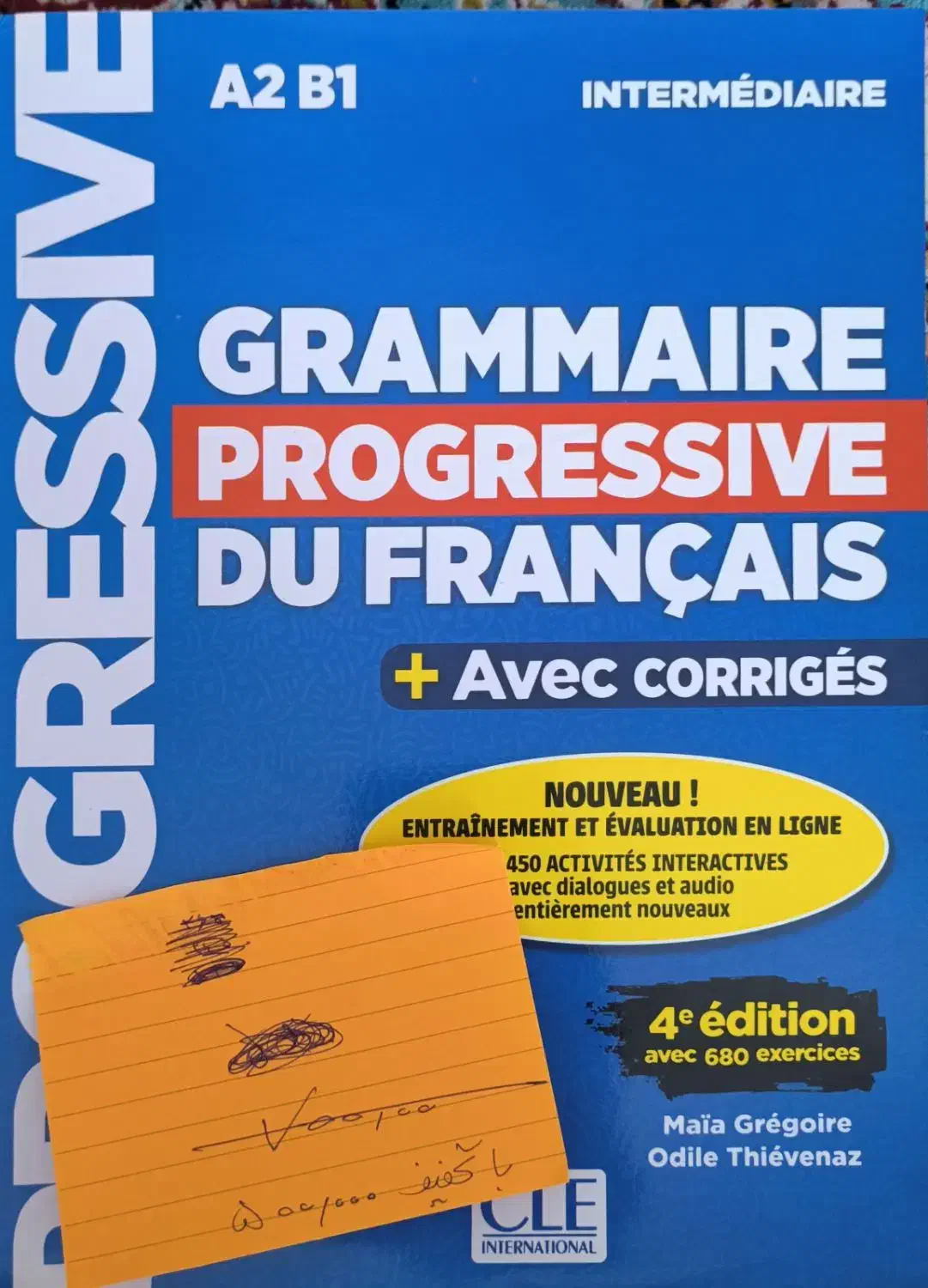 کتاب آموزش فرانسوی Grammaire progressive|کتاب و مجله آموزشی|رشت, پیرسرا|دیوار