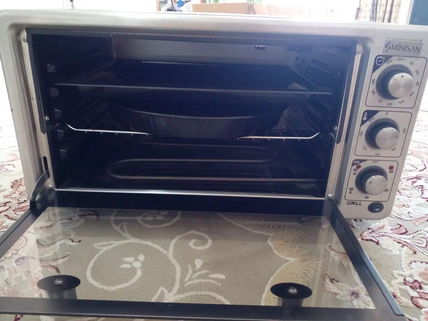 توستر ۶۰ لیتری در حد آک|اجاق گاز و لوازم برقی پخت‌وپز|لالی, |دیوار