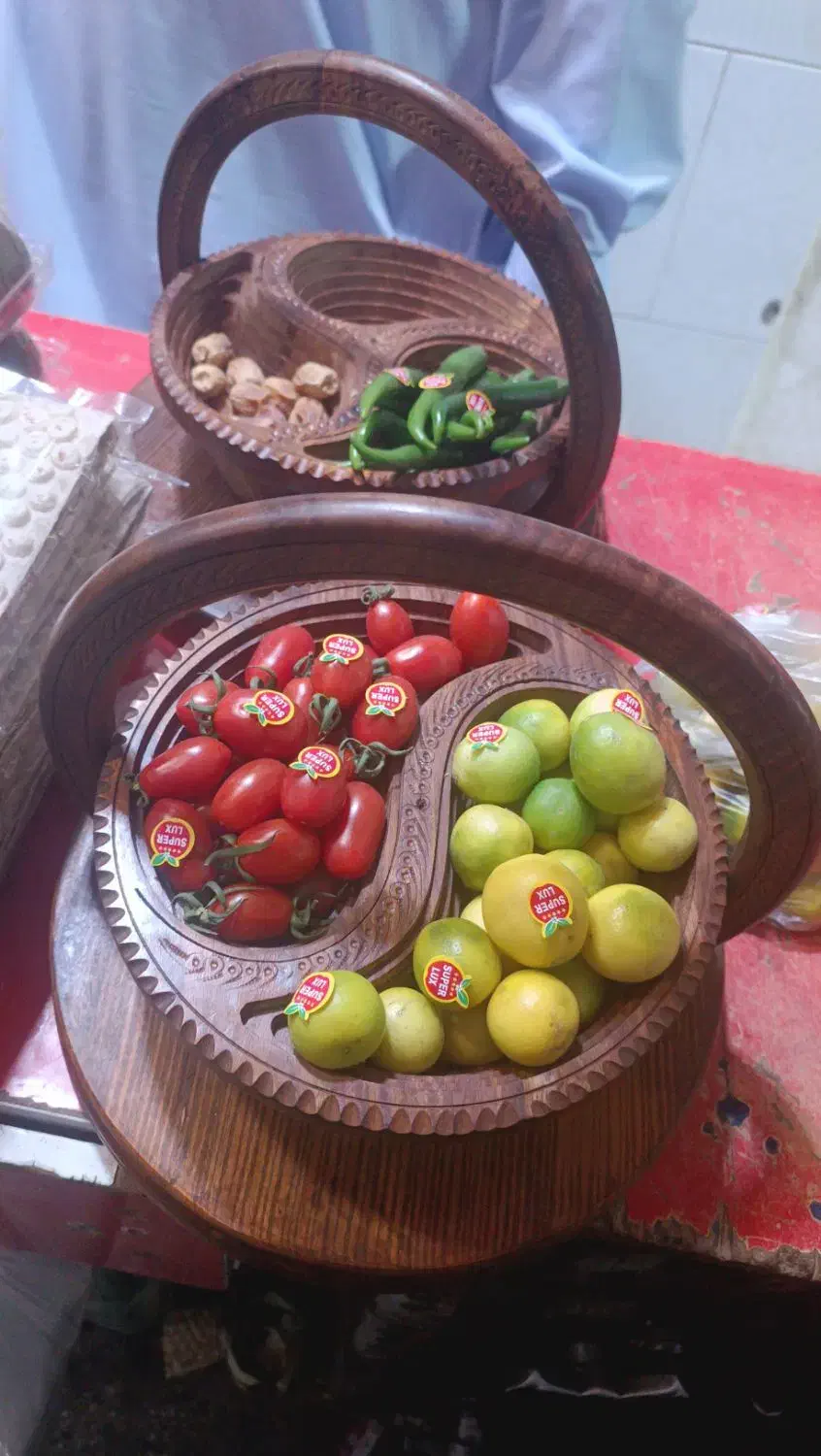 جا آجیلی چوبی لوکس|صنایع دستی و سایر لوازم تزئینی|زابل, |دیوار