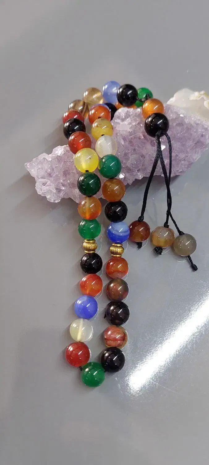 فروش انواع تسبیح سنگ اصل|زیورآلات و اکسسوری|دهلران, |دیوار