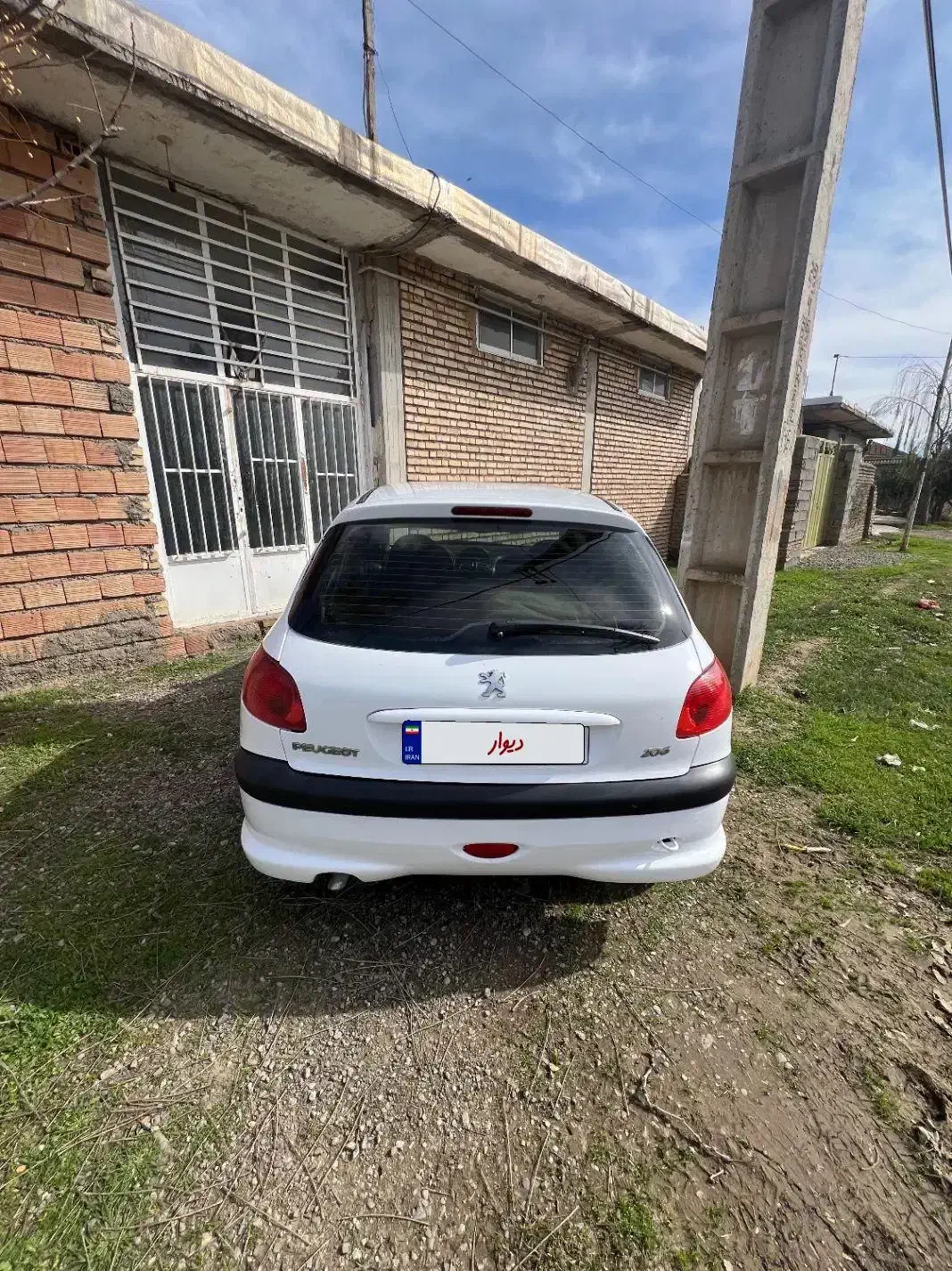 پژو206تیپ 5|خودرو سواری و وانت|آق قلا, |دیوار