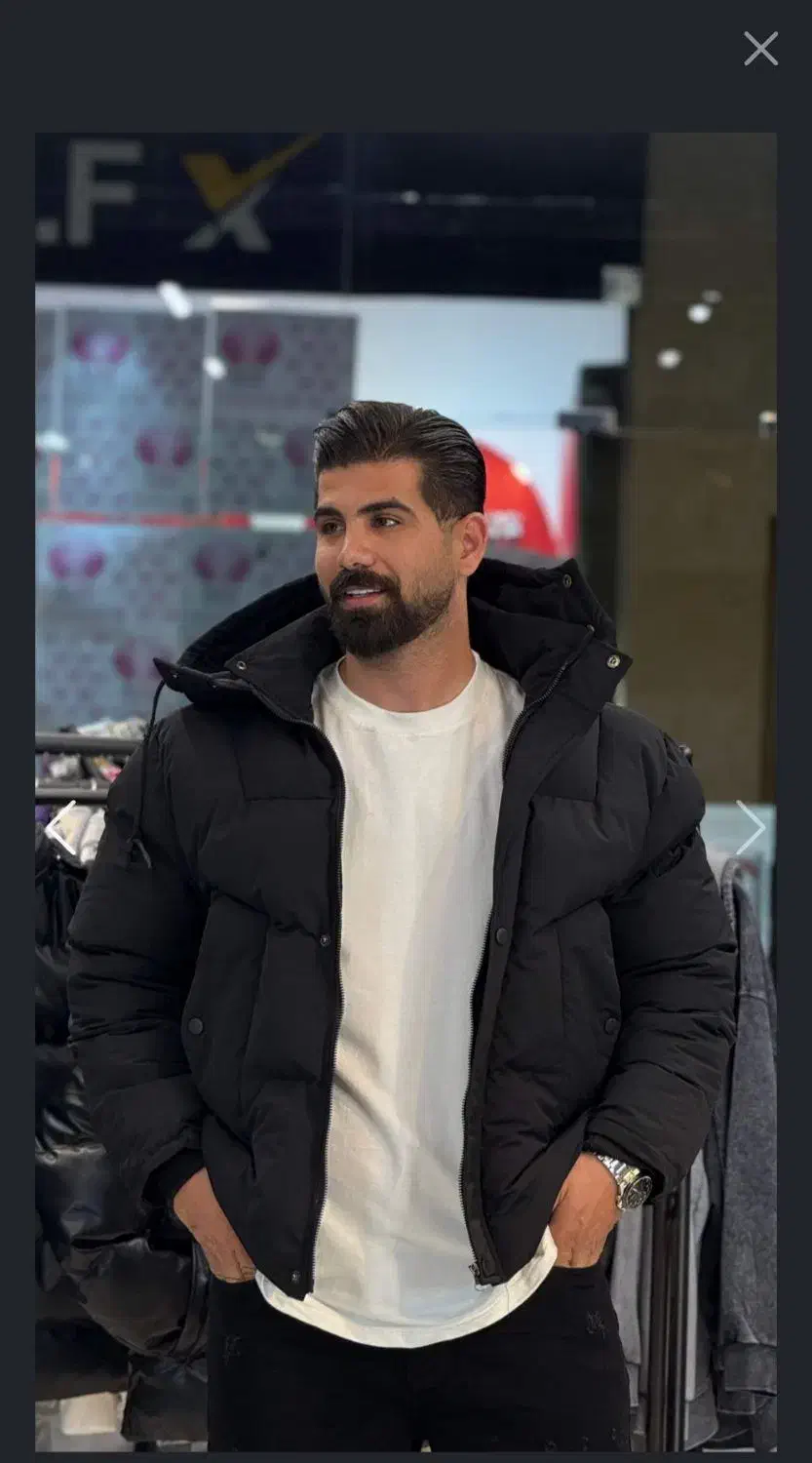 کاپشن برزنت رنگ مشکی کاملا نو|لباس|تربت جام, المهدی|دیوار