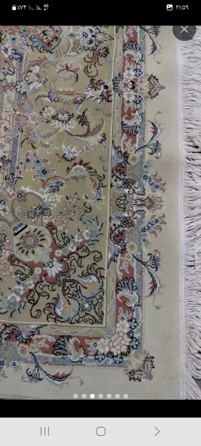 فرش دوازده متری رنگ روشن|فرش|الوند, |دیوار