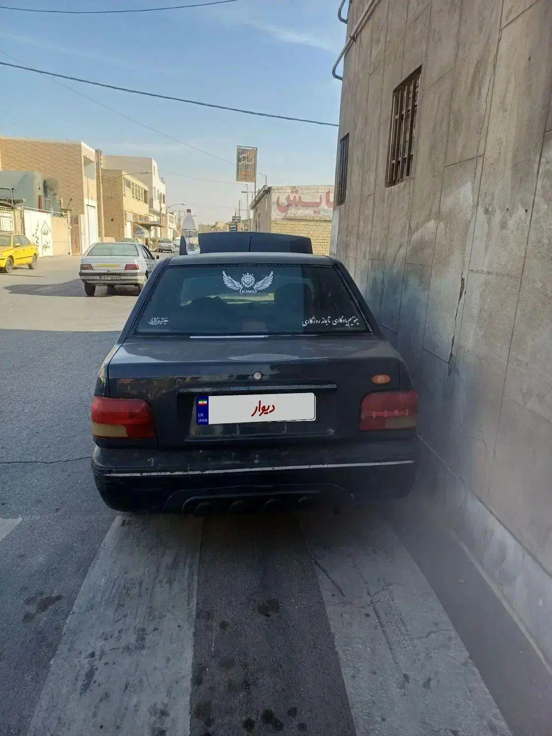 ماشین مدل ۷۷ سالم دور رنگ بیمه ۱ ما|خودرو سواری و وانت|یزد, |دیوار