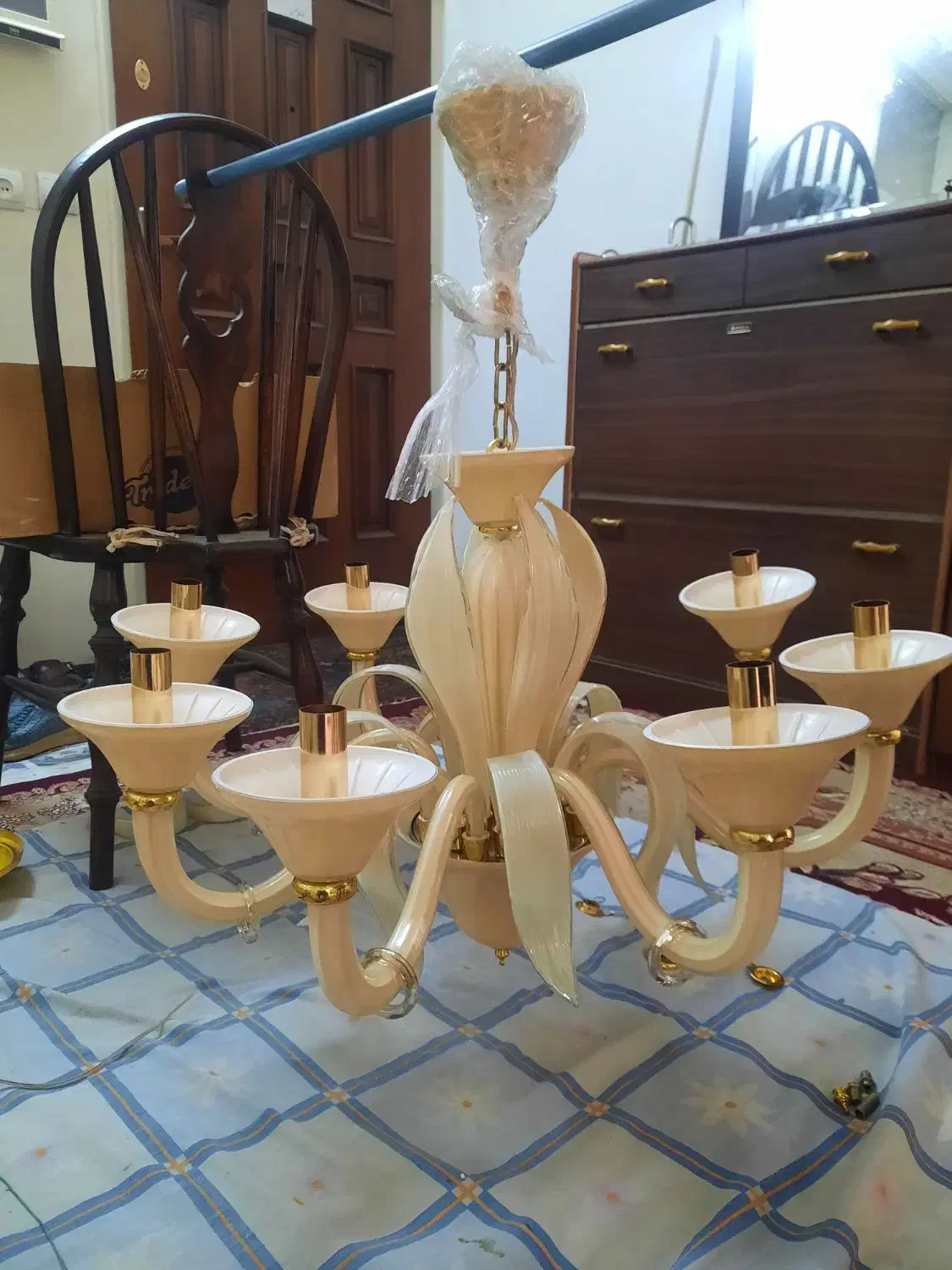 لوستر  ۳ عدد|لوستر و چراغ آویز|تهران, ارامنه|دیوار