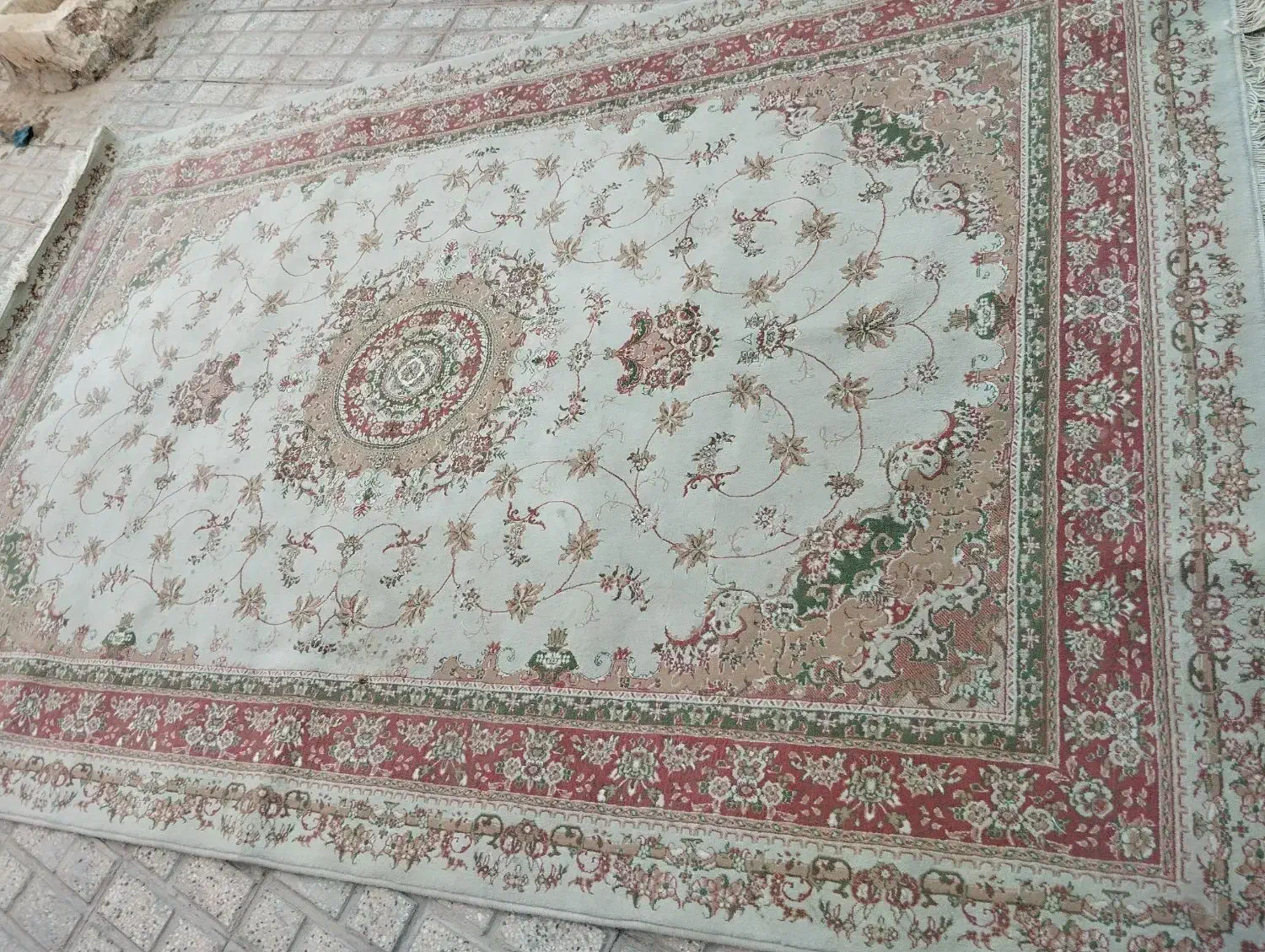 قالیچه 4 متری|فرش|قائن, |دیوار