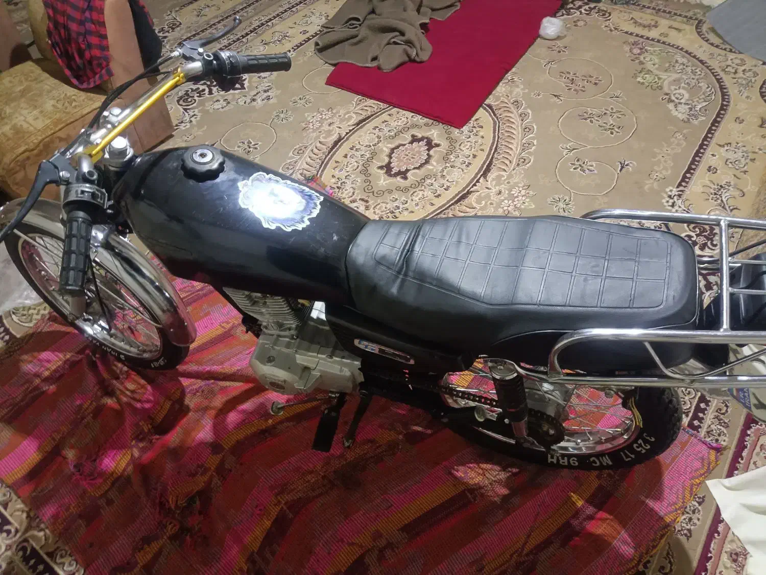 موتور|موتورسیکلت|خمک, |دیوار