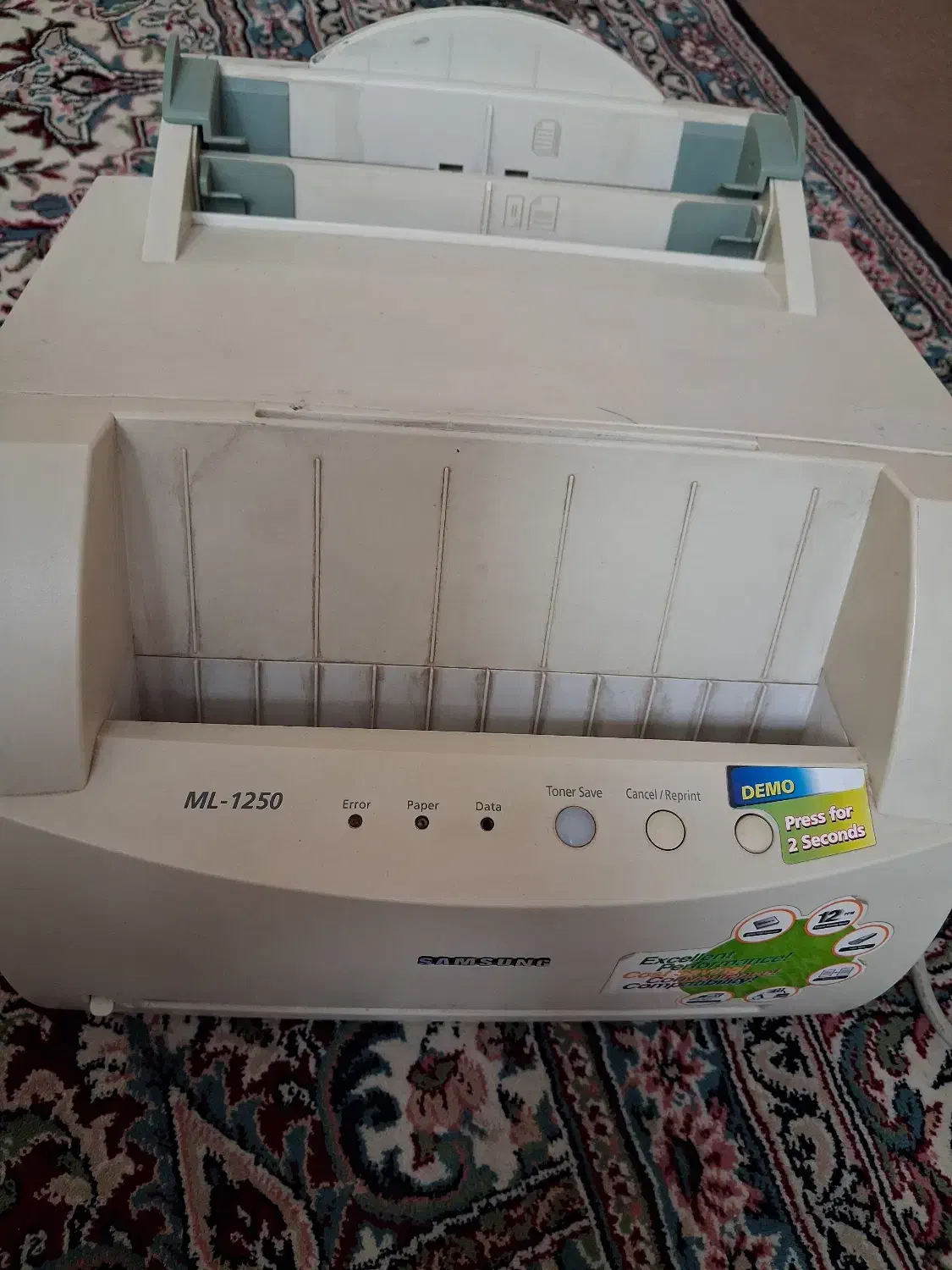 پرینتر سامسونگ مدل ML-1250|پرینتر، اسکنر، کپی، فکس|خرم‌آباد, |دیوار