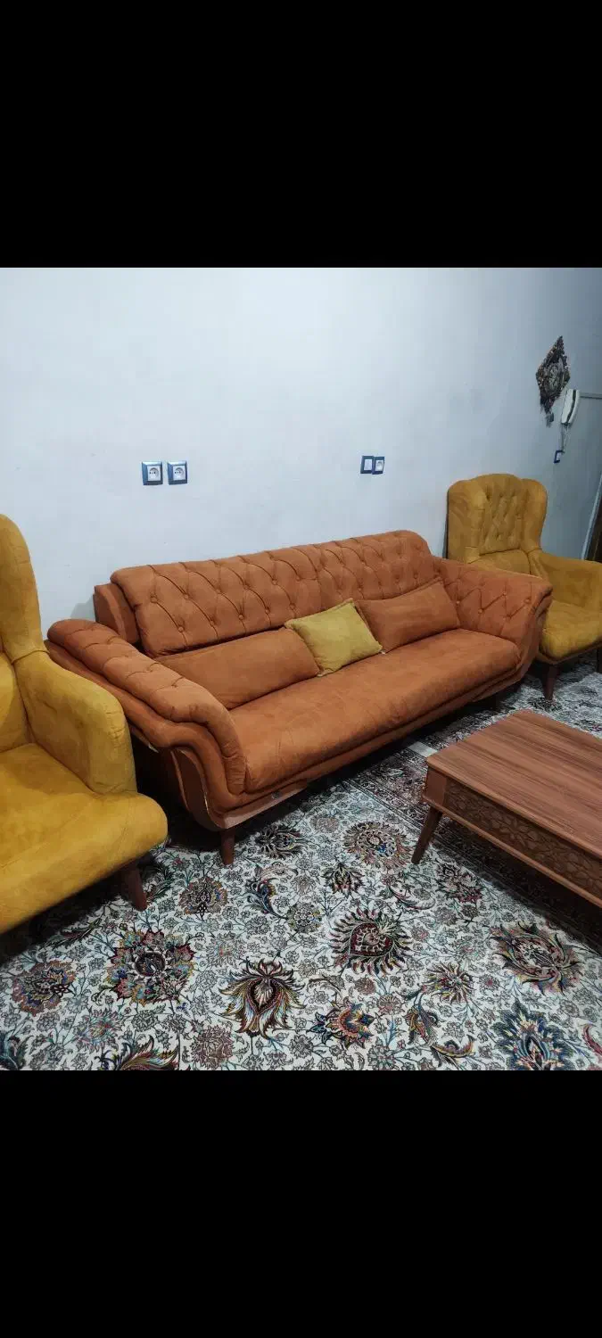 مبل هشت نفره برند آرکا|مبلمان خانگی و میز عسلی|نورآباد, |دیوار