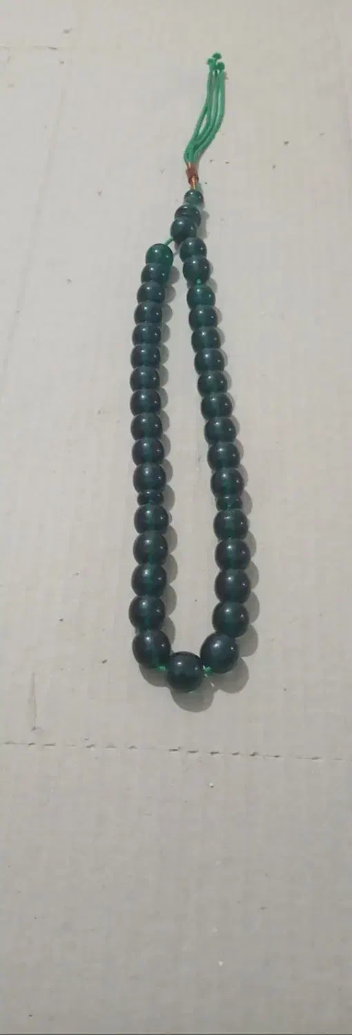 تسبیح سندلوس آبی نفتی|جواهرات|هرسین, |دیوار